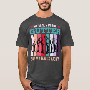 T-shirt Bowling Drôle Dit Vintage Retro Bowler Bowling