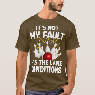 T-shirt Bowling Drôle Pour Hommes Femmes Bowler Team Bowli