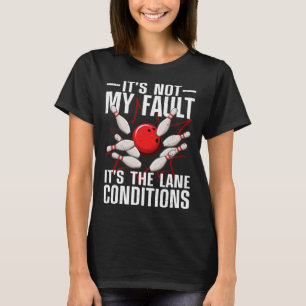 T-shirt Bowling Drôle Pour Hommes Femmes Bowler Team Bowli