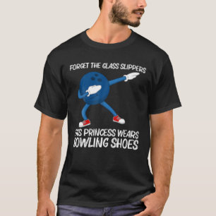 T-shirt Bowling Drôle Pour Les Filles Enfant Dabbing Ball