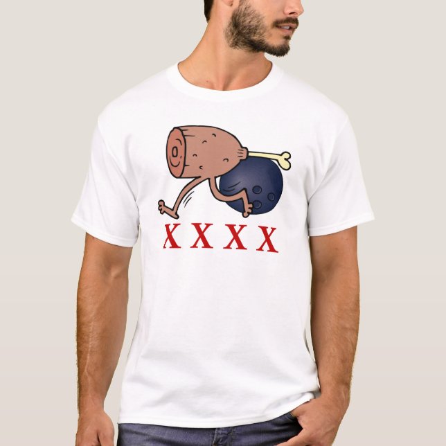 T-shirt Bowling Hambone - avant (Devant)