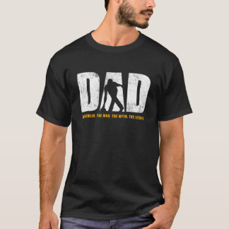 T-shirt Bowling Hommes Bowling Papa