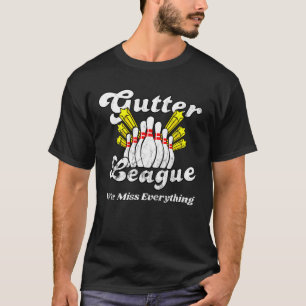 T-shirt Bowling League Retro