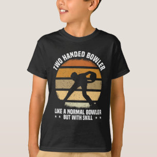 T-shirt Bowling Mens Funny Deux Handler