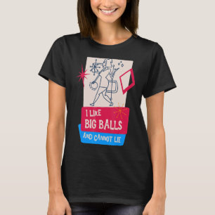 T-shirt Bowling moderne du milieu du siècle rétro