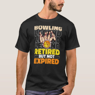 T-shirt Bowling Retired Team League - Alley Bowler Premium