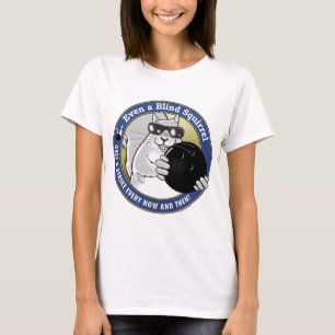 T-shirt Bowling sans visibilité d'écureuil