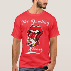 T-shirt Bowling Stones Funny Strike Bowling FANS Stones 20