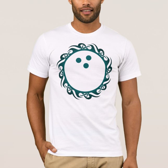 T-shirt bowling tribal (Devant)
