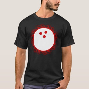 T-shirt bowling tribal