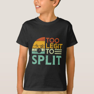 T-shirt Bowling Trop Léger Pour Fractionner Drôle Dit Bowl