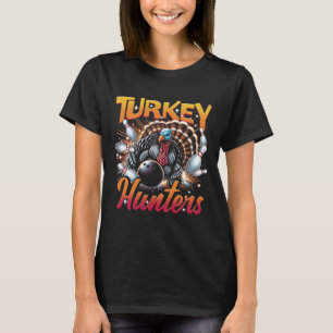 T-shirt Bowling Turkey Hunling Bowling Team Pour Bowler Sp