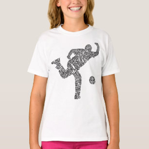 T-shirt Bowling Word Art, Bowler Word