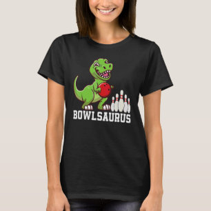 T-shirt Bowlosaurus Bowling Player Bowler Sports Graphisme
