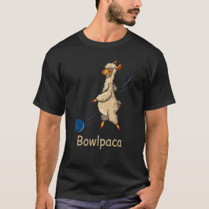 T-shirt Bowlpaca Alpaca Bowling Llama Bowler