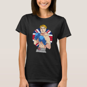 T-shirt Boxe anglaise Royaume-Uni Drapeau Royaume-Uni Gran