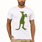 Boxe australienne Kangaroo avec typographie de l'a