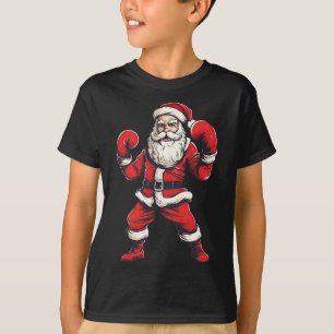 T-shirt Boxe de Noël Boxer Kickboxing Mart de Noël