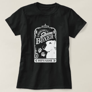 T-shirt Boxe de style Vintage personnalisée