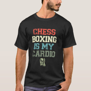 T-shirt Boxe D'Échecs Est Mon Cardio, Boxe D'Échecs, Sport