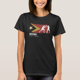 T-shirt Boxe East Timor Combat Sports Fighter Boxe