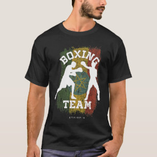 T-shirt Boxe Ethiopie Combat Sports Boxe
