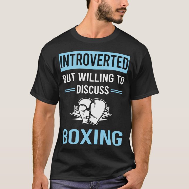T-shirt Boxe introduite (Devant)