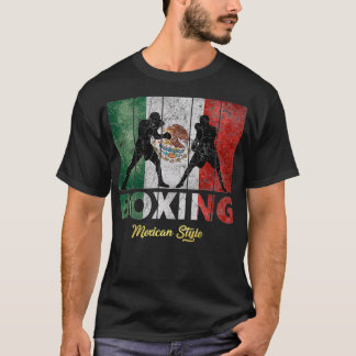 T-shirt boxe mexicaine Vintage Grande boxe