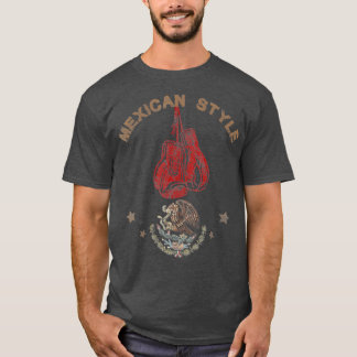 T-shirt Boxe mexicaine Vintage Grande boxeuse