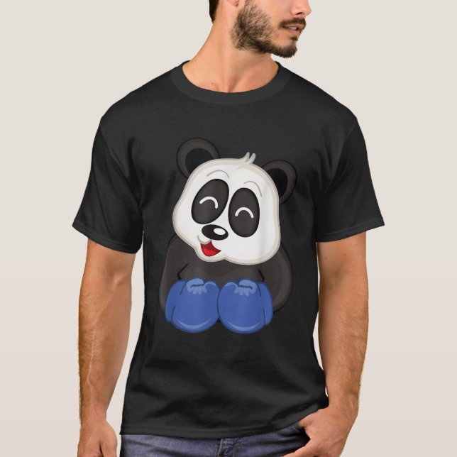 T-shirt Boxe Panda Bear (Devant)