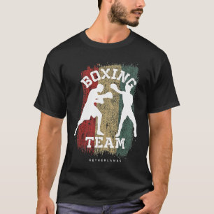 T-shirt Boxe Pays-Bas Combat Sports Boxe