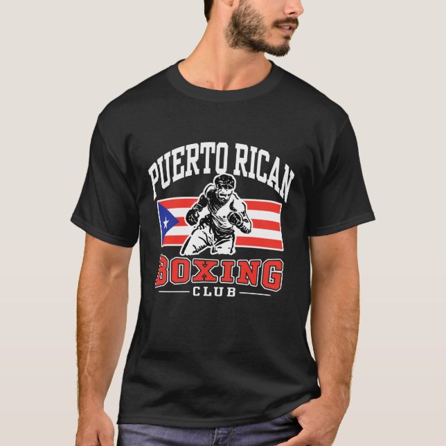 T-shirt Boxe portoricaine (Devant)