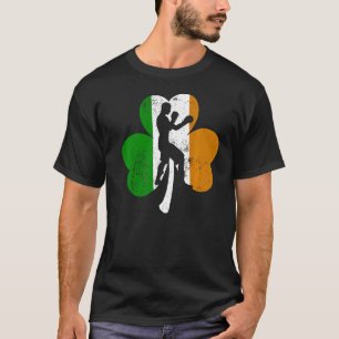 T-shirt Boxe vintage St Patrick's Day Shamrock Irish Cos