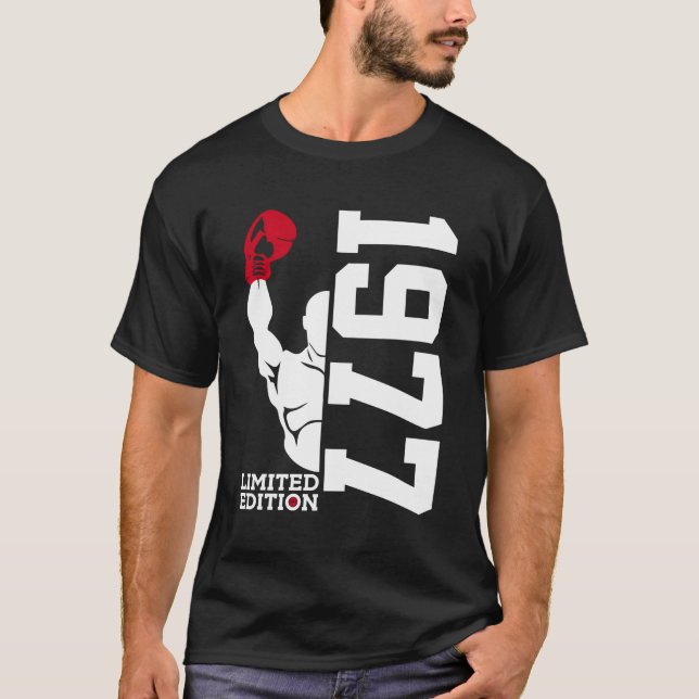 T-shirt Boxer 46E Boxe 1977 (Devant)