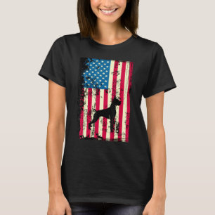 T-shirt Boxer American Flag USA Patriotic 4 juillet