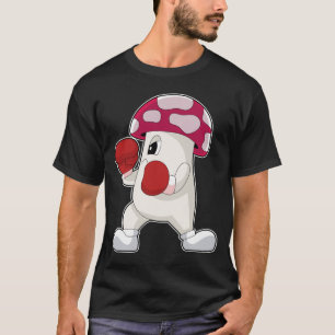 T-shirt Boxer de champignons Gants de boxe Boxe