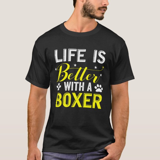 T-shirt Boxer  Dog (Devant)