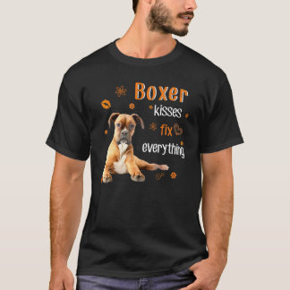 T-shirt Boxer Kisses Tout réparer