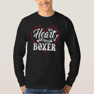 T-shirt Boxer Maman Paw Heart