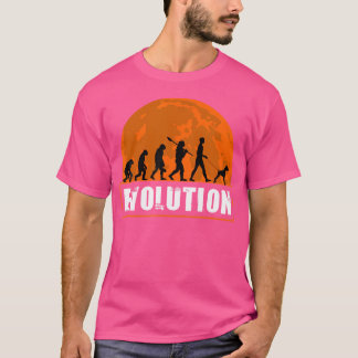T-shirt Boxer Oreilles non découpées Evolution humaine