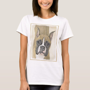 T-shirt Boxer Peinture - Cute Original Chien Art