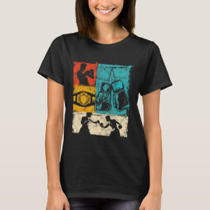 T-shirt Boxer Retro Boys - Amusant