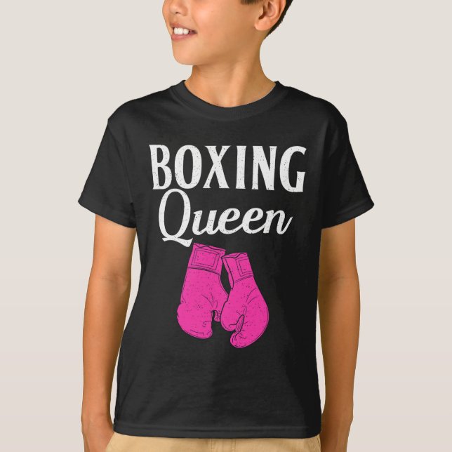 T-shirt Boxer sport Queen Boxer (Devant)