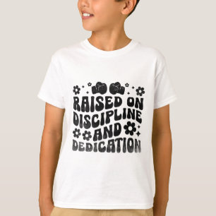 T-shirt Boxeur de sport élevé à la discipline et au dévoue