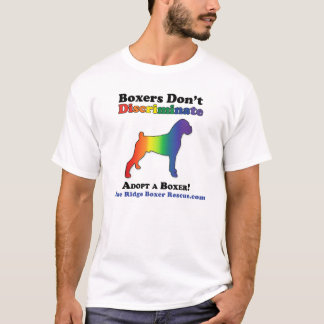 T-shirt Boxeur et gay pride