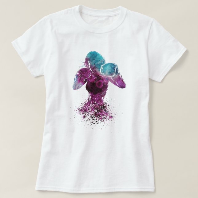 T-shirt Boxeuse (Design devant)