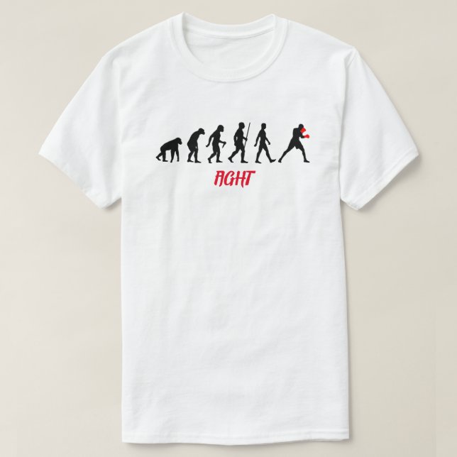 T-SHIRT BOXING EVOLUTION (Design devant)