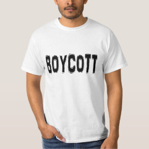 T-shirt Boycott.