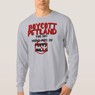 T-shirt Boycott Petland