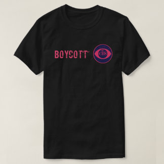 T-shirt Boycottez CBS